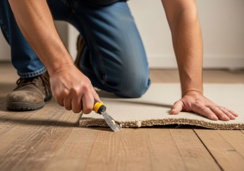 Basement Carpet Repair in Alpharetta, GA
