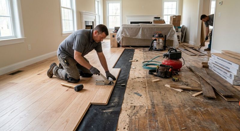 Plank Floor Installation in Phoenix, AZ